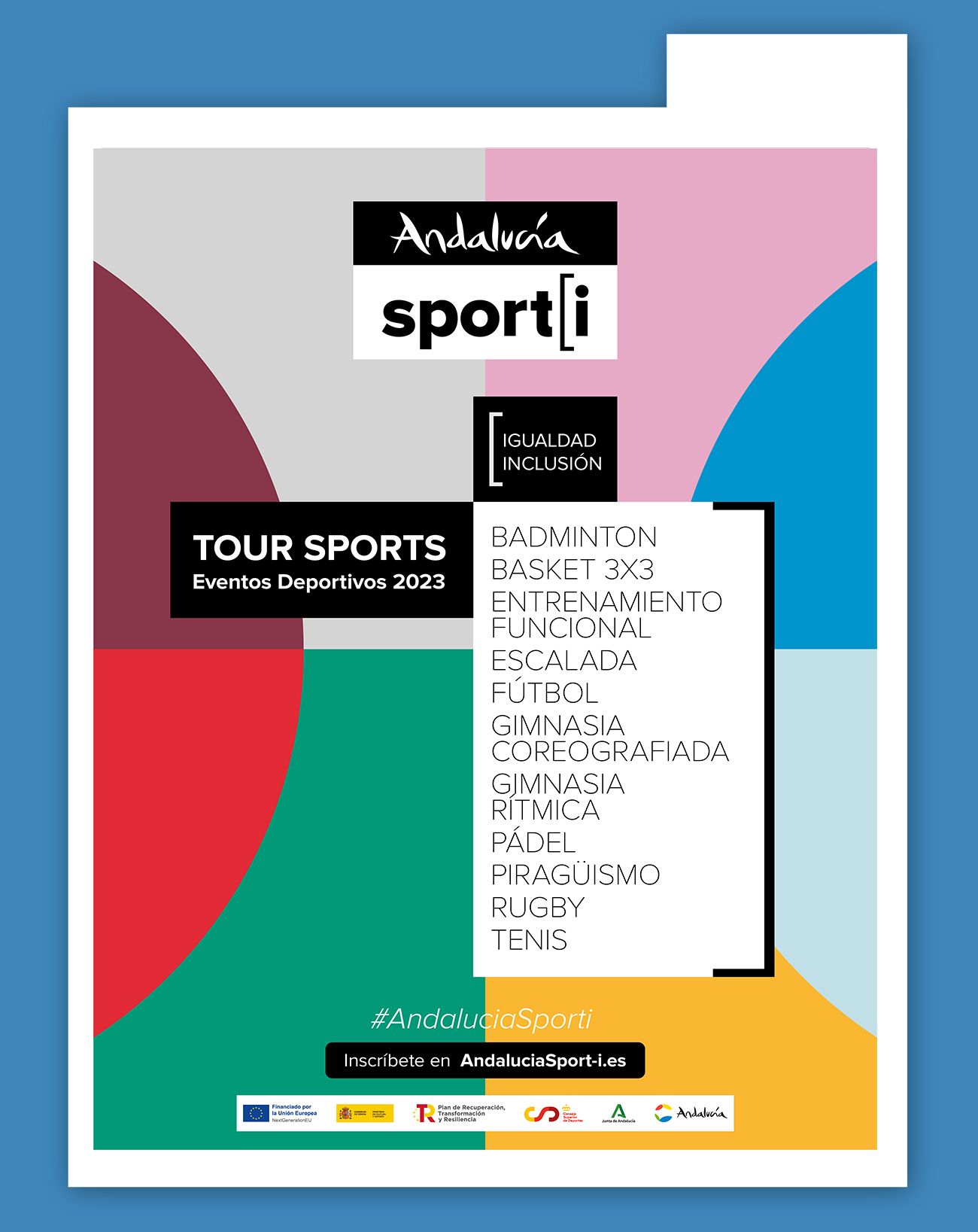 Cartel resumen de eventos